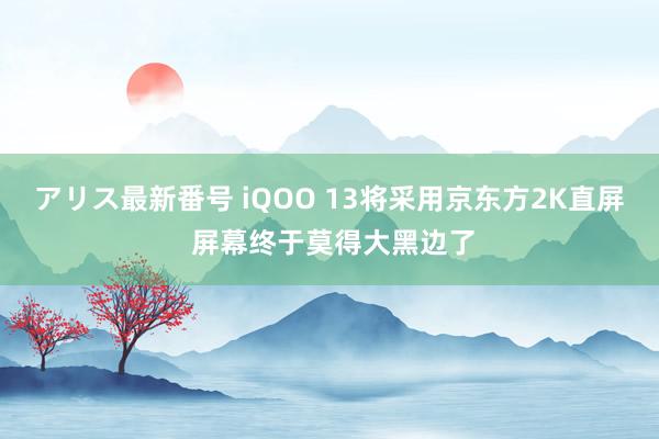 アリス最新番号 iQOO 13将采用京东方2K直屏 屏幕终于莫得大黑边了